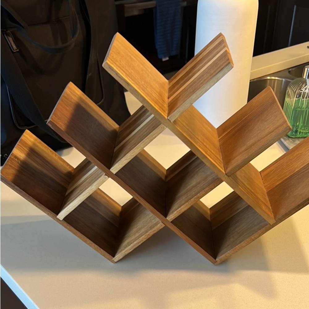 Threshold Wine Rack (acacia)
